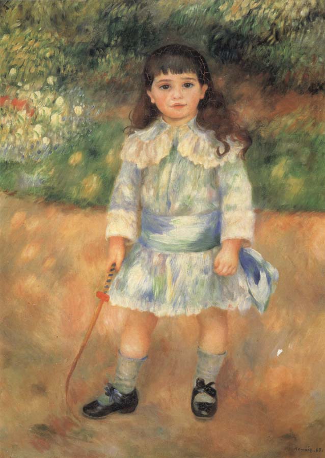 Pierre Auguste Renoir Child with a Whip